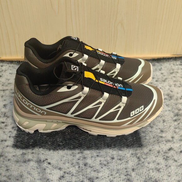 Size - 8.5 Salomon XT-6 Recut Wren Kangaroo Men’s Shoes Brown